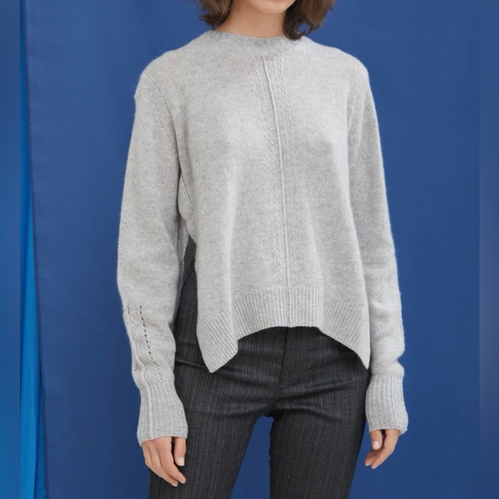 Isabel Marant Chinn 100% Cashmere Crewneck Sweater